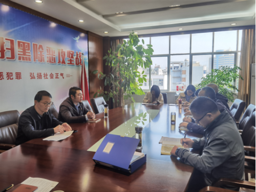 姜建文深入政法各单位督查指导政法队伍教育整顿工作09488